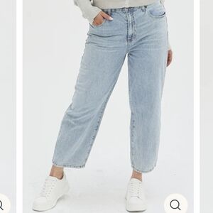 Oliver Logan Harlow High-Rise Barrel Jeans - Size 31